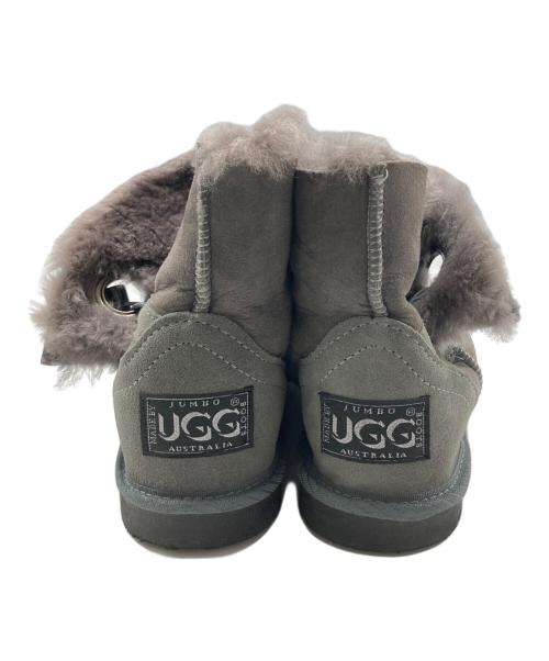 JUMBO UGG（ジャンボアグ）JUMBO UGG (ジャンボアグ) ムートンブーツ グレー サイズ:9の古着・服飾アイテム
