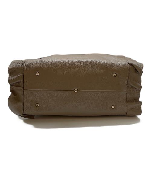 ripani（リパーニ）ripani (リパーニ) サイドフリルミニショルダーバッグ グレーの古着・服飾アイテム