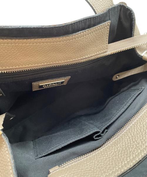 ripani（リパーニ）ripani (リパーニ) サイドフリルミニショルダーバッグ グレーの古着・服飾アイテム