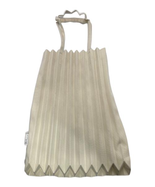 ISSEY MIYAKE me（イッセイ ミヤケ ミー）ISSEY MIYAKE me (イッセイ ミヤケ ミー) プリーツ ショルダーバック/MI11AG031 ベージュの古着・服飾アイテム