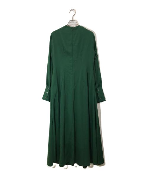 CLANE（クラネ）CLANE (クラネ) CROSS OPEN DECORATE ONE PIECE/11112-5192 グリーンの古着・服飾アイテム