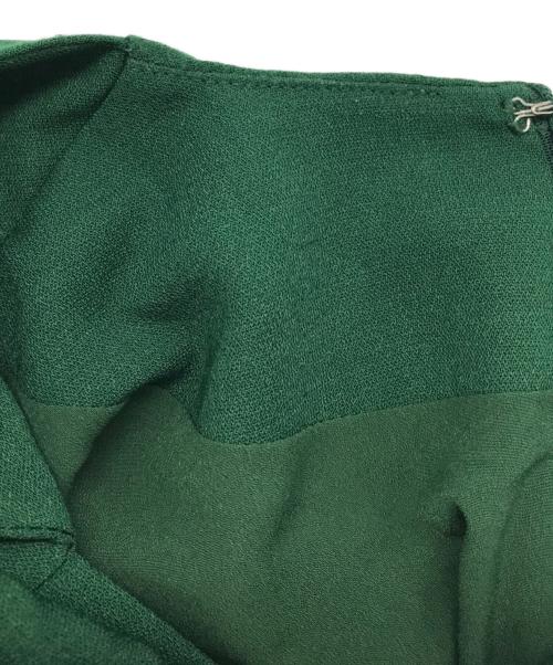 CLANE（クラネ）CLANE (クラネ) CROSS OPEN DECORATE ONE PIECE/11112-5192 グリーンの古着・服飾アイテム