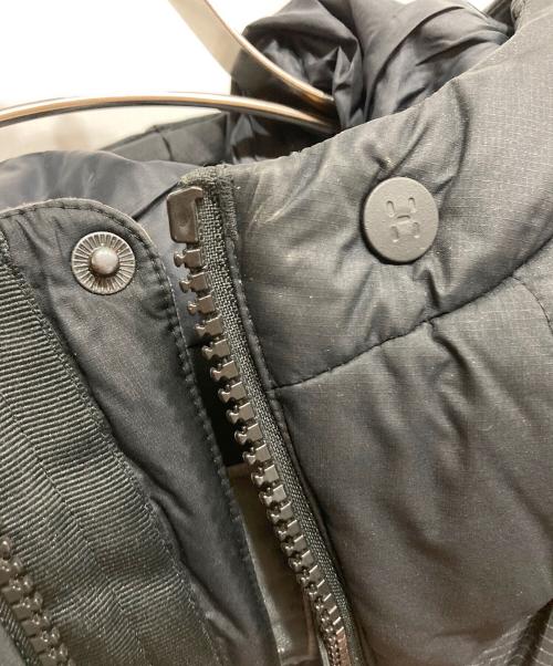 HAGLOFS（ホグロフス）HAGLOFS (ホグロフス) Riksgransen Down 850 Hood ブラック サイズ:Lの古着・服飾アイテム