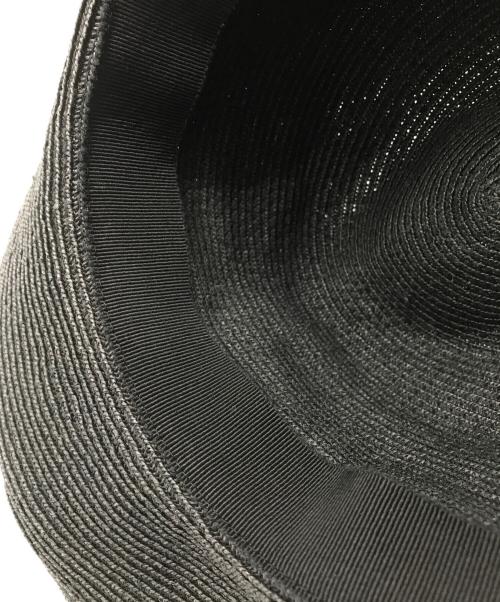 HERMES（エルメス）HERMES (エルメス) ペーパーハット グレーの古着・服飾アイテム