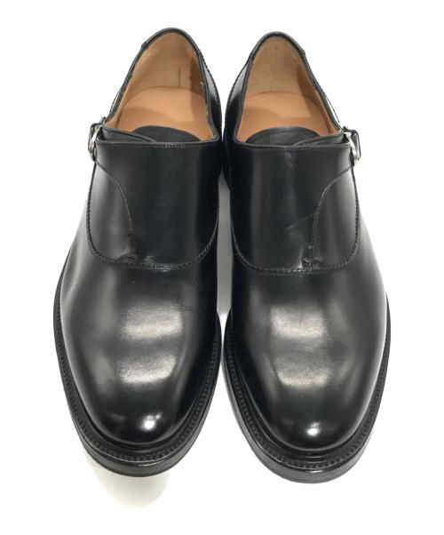 Salvatore Ferragamo（サルヴァトーレ フェラガモ）Salvatore Ferragamo (サルヴァトーレ フェラガモ) MESSICOモンクストラップシューズ ブラック サイズ:9の古着・服飾アイテム