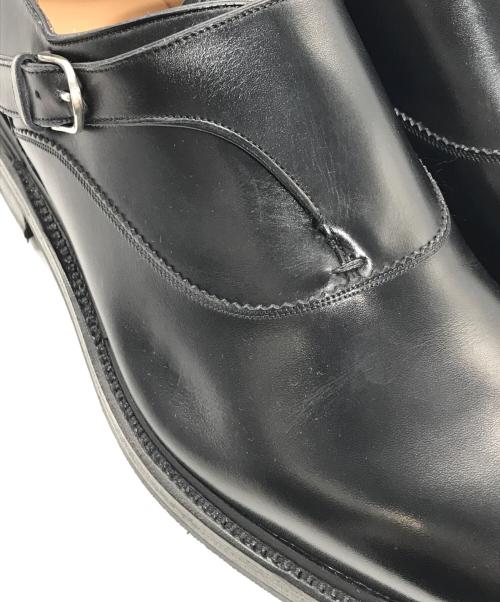 Salvatore Ferragamo（サルヴァトーレ フェラガモ）Salvatore Ferragamo (サルヴァトーレ フェラガモ) MESSICOモンクストラップシューズ ブラック サイズ:9の古着・服飾アイテム