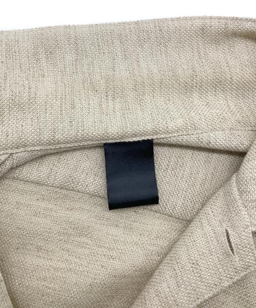 N.HOOLYWOOD（エヌ ハリウッド）N.HOOLYWOOD (エヌ ハリウッド) オープンカラーシャツ ベージュ サイズ:36の古着・服飾アイテム