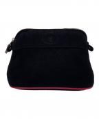 HERMESエルメス）の古着「ボリードポーチミニ」｜ブラック