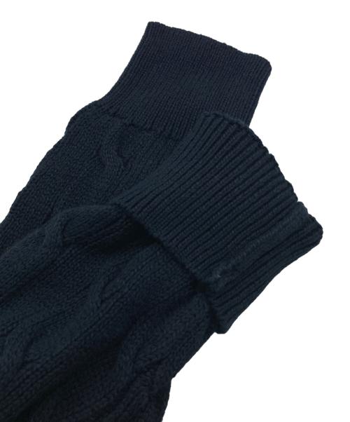 POLO RALPH LAUREN（ポロ・ラルフローレン）POLO RALPH LAUREN (ポロ・ラルフローレン) ケーブルタートルネックニット ネイビー サイズ:Ｓの古着・服飾アイテム