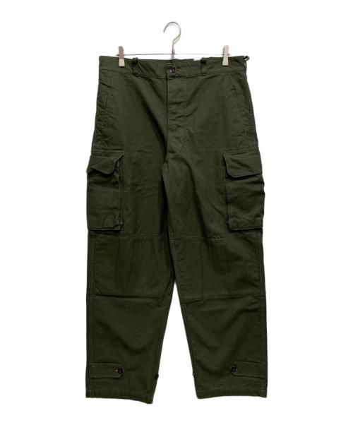 French Military（フレンチミリタリー）FRENCH MILITARY (フレンチミリタリー) ミリタリーカーゴパンツ カーキ サイズ:92の古着・服飾アイテム