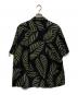 WACKO MARIA (ワコマリア) HAWAIIAN SHIRT LEAF ブラック×グリーン サイズ:L：15000円