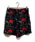 WACKO MARIA（ワコマリア）の古着「薔薇柄ハーフパンツ」｜ブラック