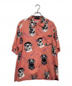 Schottショット）の古着「HAWAIIAN SHIRT DOG/782-3123010」｜ピンク
