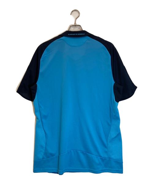 adidas（アディダス）adidas (アディダス) ゲームシャツ/ オリンピックマルセイユ 08/09 ユニフォーム ブルー サイズ:記載なしの古着・服飾アイテム