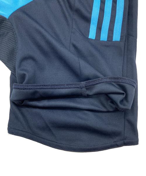 adidas（アディダス）adidas (アディダス) ゲームシャツ/ オリンピックマルセイユ 08/09 ユニフォーム ブルー サイズ:記載なしの古着・服飾アイテム