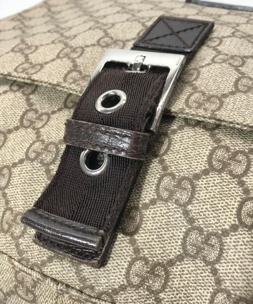 GUCCI（グッチ）GUCCI (グッチ) メッセンジャーバッグ/141194 ベージュの古着・服飾アイテム