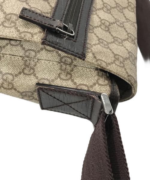 GUCCI（グッチ）GUCCI (グッチ) メッセンジャーバッグ/141194 ベージュの古着・服飾アイテム