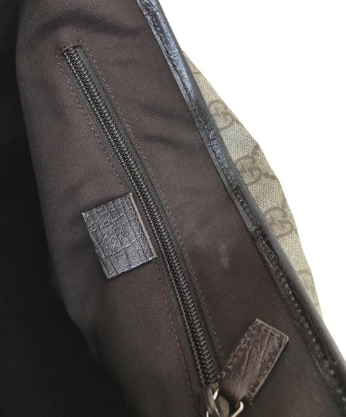 GUCCI（グッチ）GUCCI (グッチ) メッセンジャーバッグ/141194 ベージュの古着・服飾アイテム