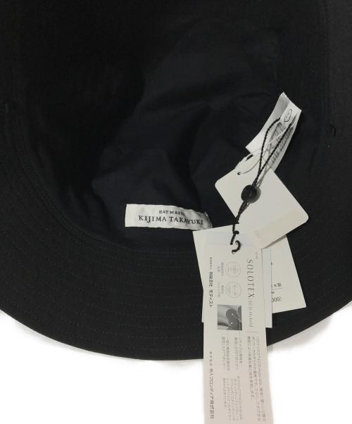 kijima takayuki（キジマタカユキ）KIJIMA TAKAYUKI (キジマタカユキ) バケットハット/242601 ブラックの古着・服飾アイテム