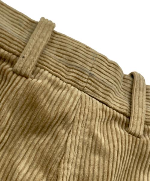 RED EAR（レッドイアー）RED EAR (レッドイアー) ペインテッドコーデュロイ トラウザーズ テーパードパンツ ベージュ サイズ:ＸＸＬの古着・服飾アイテム