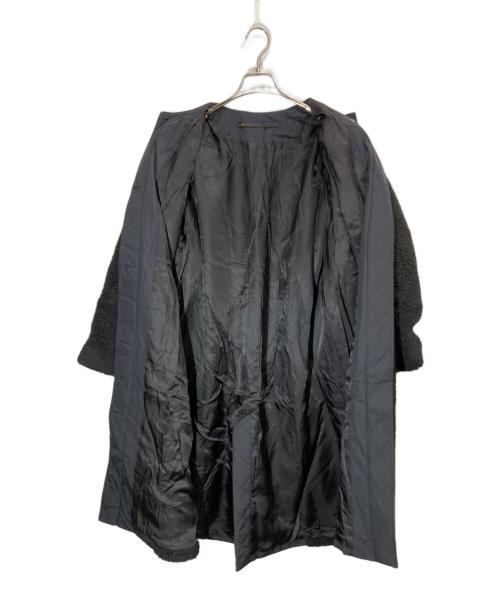 muller of yoshiokubo（ミュラーオブヨシオクボ）muller of yoshiokubo (ミュラーオブヨシオクボ) Quilting boa coat ブラック サイズ:36の古着・服飾アイテム
