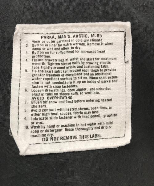 waiper（ワイパー）WAIPER (ワイパー) M-65 FISH TAIL PARKA/WP1004 ブラック サイズ:XLARGEの古着・服飾アイテム