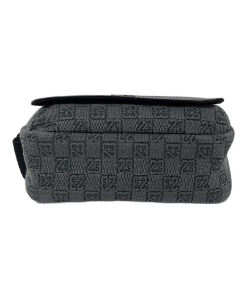 JORDAN（ジョーダン）JORDAN (ジョーダン) MONOGRAM MINI MESSENGER BAG/MA0760-G9Q グレーの古着・服飾アイテム