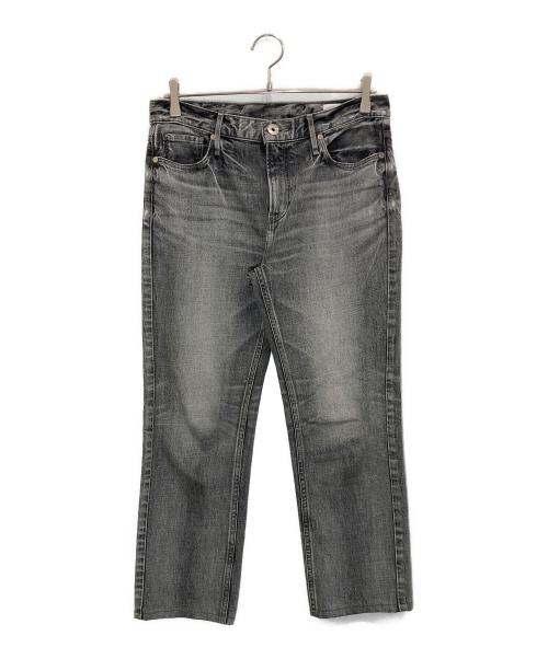 upper hights（アッパーハイツ）upper hights (アッパーハイツ) THE LIPSTICK ストレートデニムパンツ グレー サイズ:25の古着・服飾アイテム