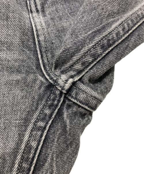 upper hights（アッパーハイツ）upper hights (アッパーハイツ) THE LIPSTICK ストレートデニムパンツ グレー サイズ:25の古着・服飾アイテム