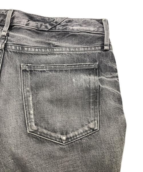 upper hights（アッパーハイツ）upper hights (アッパーハイツ) THE LIPSTICK ストレートデニムパンツ グレー サイズ:25の古着・服飾アイテム