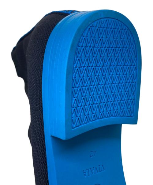 VIVAIA（ビバイア）VIVAIA (ビバイア) ニットブーツ ベージュ サイズ:42の古着・服飾アイテム