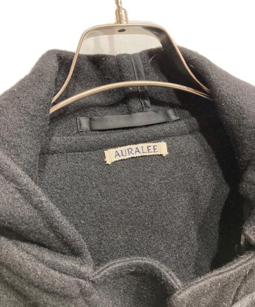 AURALEE（オーラリー）AURALEE (オーラリー) HARD MELTON DUFFLE COAT ブラック サイズ:4の古着・服飾アイテム