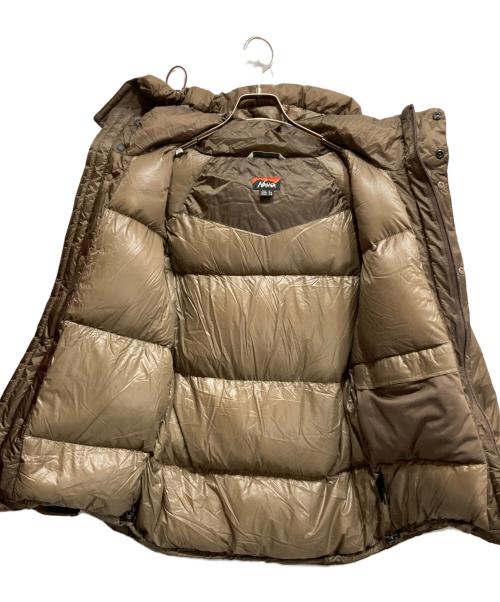NANGA（ナンガ）NANGA (ナンガ) AURORA LIGHT UTILITY DOWN JACKET ブラウン サイズ:Sの古着・服飾アイテム