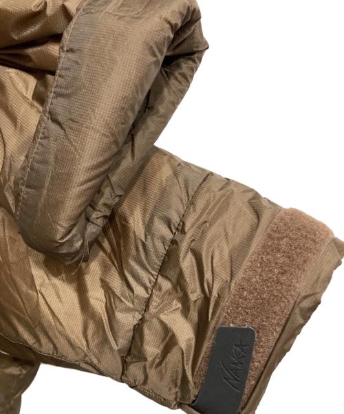 NANGA（ナンガ）NANGA (ナンガ) AURORA LIGHT UTILITY DOWN JACKET ブラウン サイズ:Sの古着・服飾アイテム