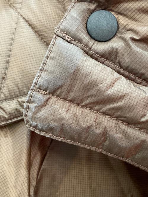 NANGA（ナンガ）NANGA (ナンガ) AURORA LIGHT UTILITY DOWN JACKET ブラウン サイズ:Sの古着・服飾アイテム