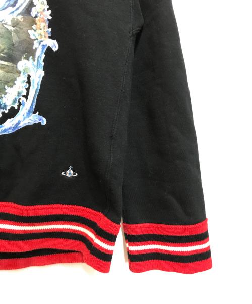 Vivienne Westwood man（ヴィヴィアン ウェストウッド マン）Vivienne Westwood man (ヴィヴィアン ウェストウッド マン) SCULPTURE BOY SWEATSHIRTS/129043 ブラック サイズ:44の古着・服飾アイテム