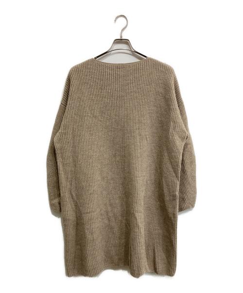 SLOBE IENA（スローブ イエナ）SLOBE IENA (スローブ イエナ) ファインウールニットミニワンピース ベージュ サイズ:下記参照の古着・服飾アイテム