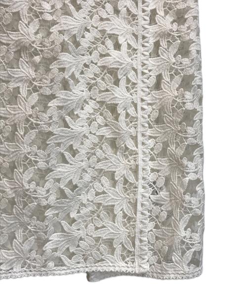 IENA（イエナ）IENA (イエナ) レースデザインスカート/24060900247010 ホワイト サイズ:Freeの古着・服飾アイテム