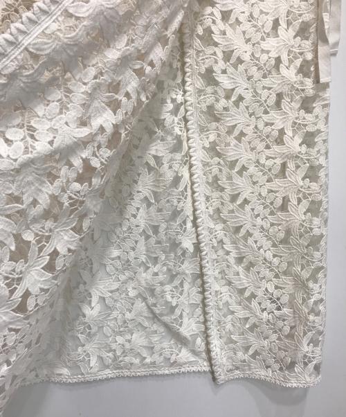 IENA（イエナ）IENA (イエナ) レースデザインスカート/24060900247010 ホワイト サイズ:Freeの古着・服飾アイテム