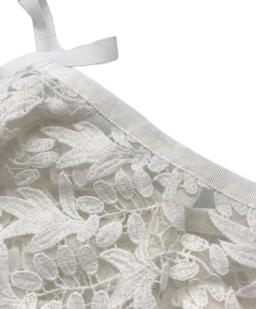 IENA（イエナ）IENA (イエナ) レースデザインスカート/24060900247010 ホワイト サイズ:Freeの古着・服飾アイテム