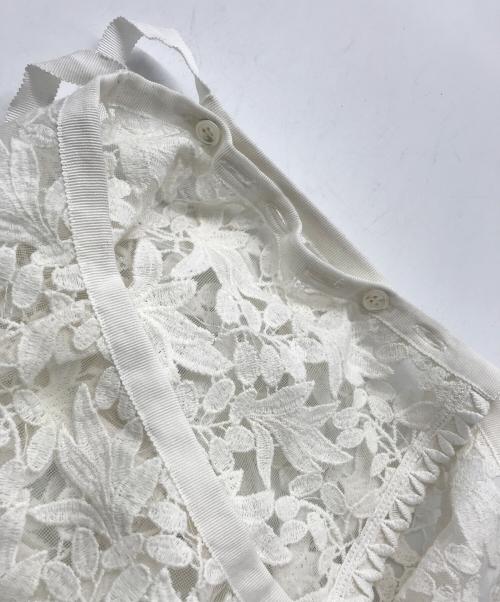 IENA（イエナ）IENA (イエナ) レースデザインスカート/24060900247010 ホワイト サイズ:Freeの古着・服飾アイテム