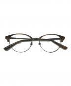 VIKTOR&ROLFヴィクター＆ロルフ）の古着「ブロータイプコンビ メガネフレーム」｜ブラウン