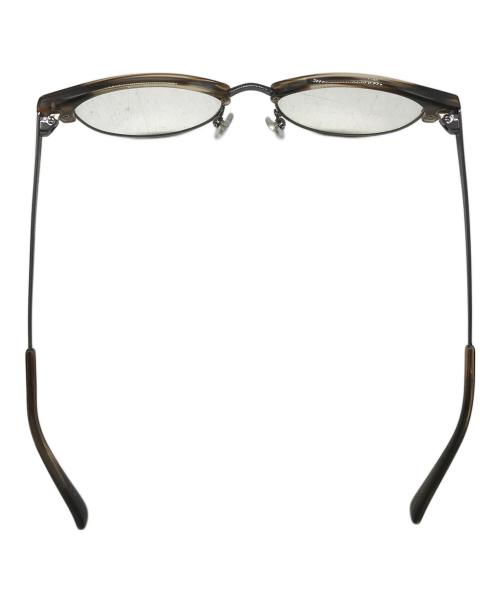 VIKTOR&ROLF（ヴィクター＆ロルフ）VIKTOR&ROLF (ヴィクター＆ロルフ) ブロータイプコンビ メガネフレーム ブラウン サイズ:49□17の古着・服飾アイテム