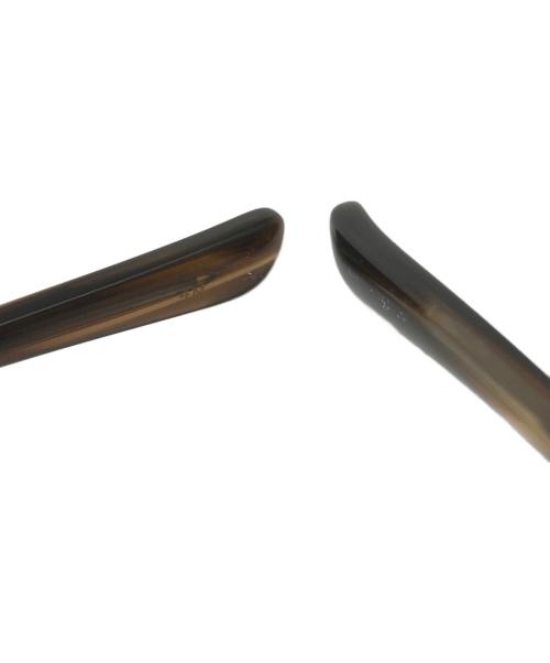 VIKTOR&ROLF（ヴィクター＆ロルフ）VIKTOR&ROLF (ヴィクター＆ロルフ) ブロータイプコンビ メガネフレーム ブラウン サイズ:49□17の古着・服飾アイテム