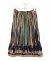 Paul Smith (ポールスミス) マルチストライププリーツスカート マルチカラー サイズ:40：7000円