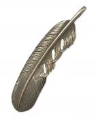 Tady & Kingタディアンドキング）の古着「フェザーペンダントトップ」｜シルバー