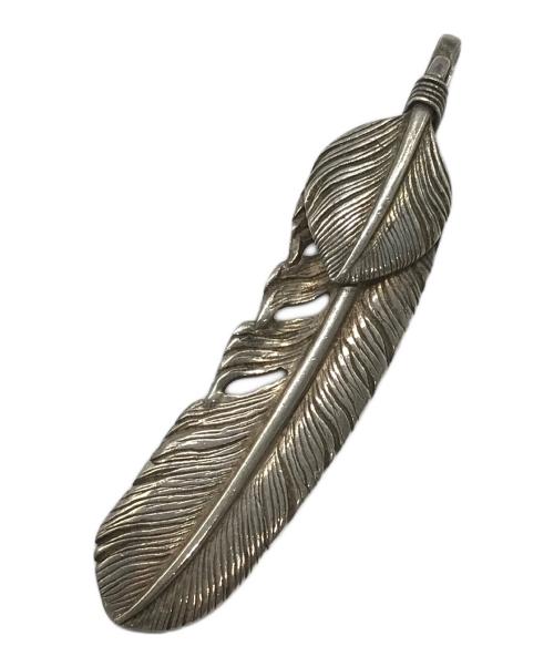 Tady & King（タディアンドキング）Tady & King (タディアンドキング) ハートフェザーペンダントトップ シルバーの古着・服飾アイテム