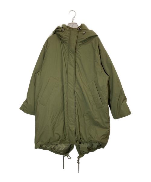 Spick and Span（スピックアンドスパン）Spick and Span (スピックアンドスパン) 撥水フーデッドダウンコート オリーブ サイズ:34の古着・服飾アイテム