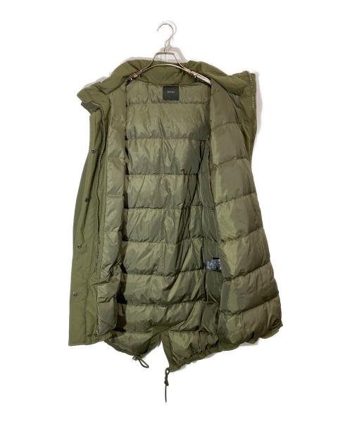 Spick and Span（スピックアンドスパン）Spick and Span (スピックアンドスパン) 撥水フーデッドダウンコート オリーブ サイズ:34の古着・服飾アイテム