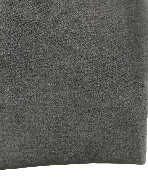 Spick and Span（スピックアンドスパン）Spick and Span (スピックアンドスパン) ダブルクロスツータックパンツ/24030200810010 グレー サイズ:40の古着・服飾アイテム